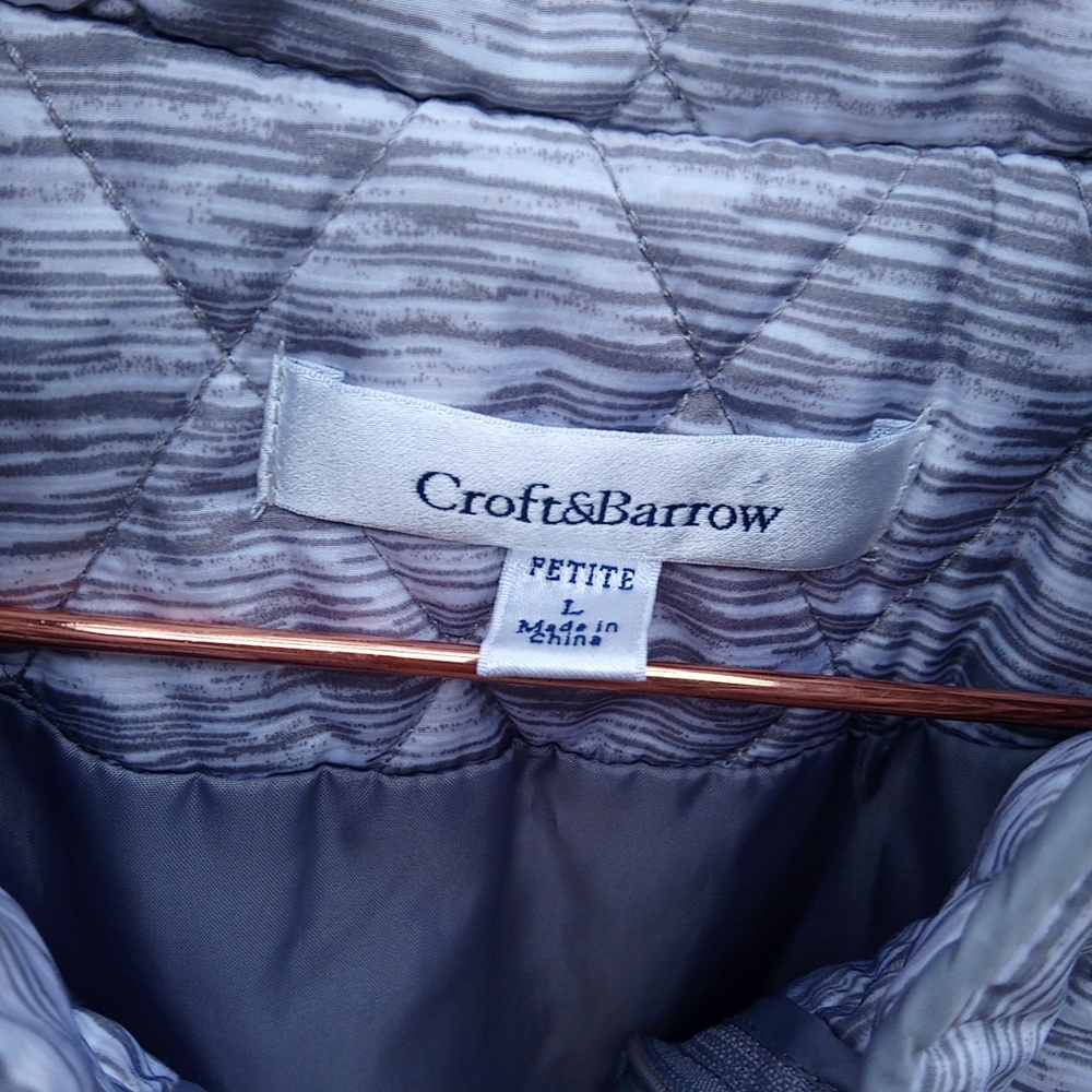 Croft & Barrow Quilted Pattern Lightweight Puffer… - image 2